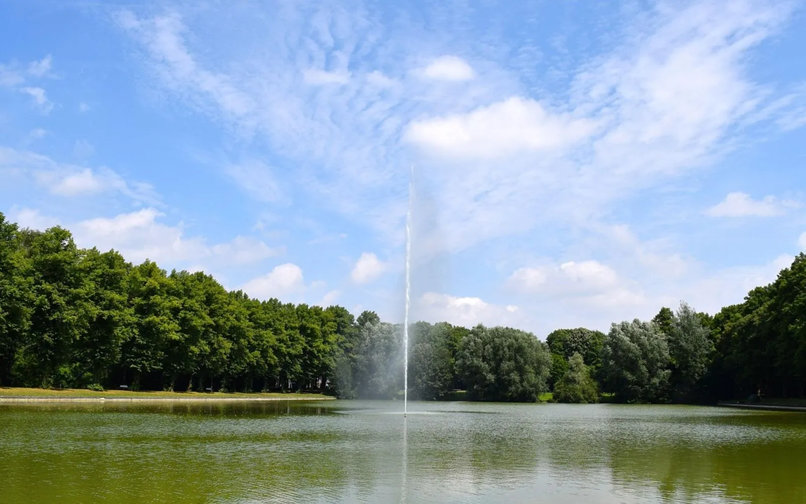fontaine, water feature, fountain, green, water, lake, a long time ago, nature, ahlen, fountain, ahlen, ahlen, ahlen, ahlen, ahlen