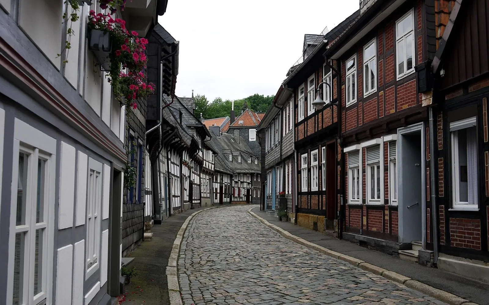 goslar, resin, road, half-timbered house, germany, historic center, architecture, facade, goslar, goslar, goslar, goslar, goslar