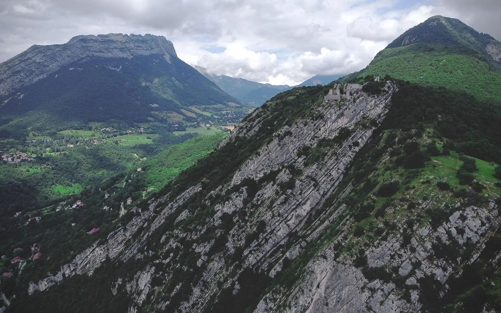 mountains, alps, france, nature, grenoble, mountain range, landscape