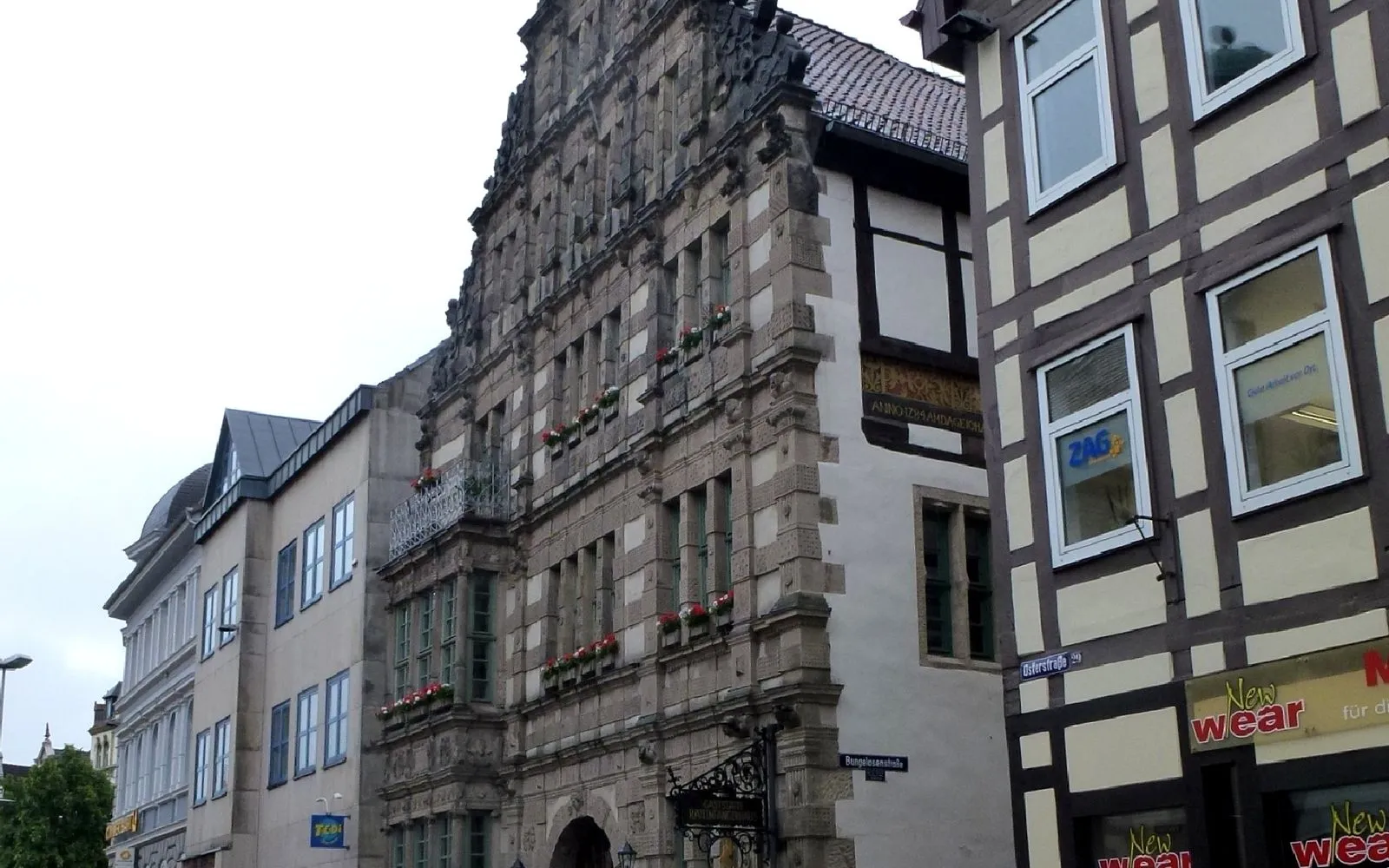 Rattenfängerhause Osterstraße Hameln Germany - panoramio