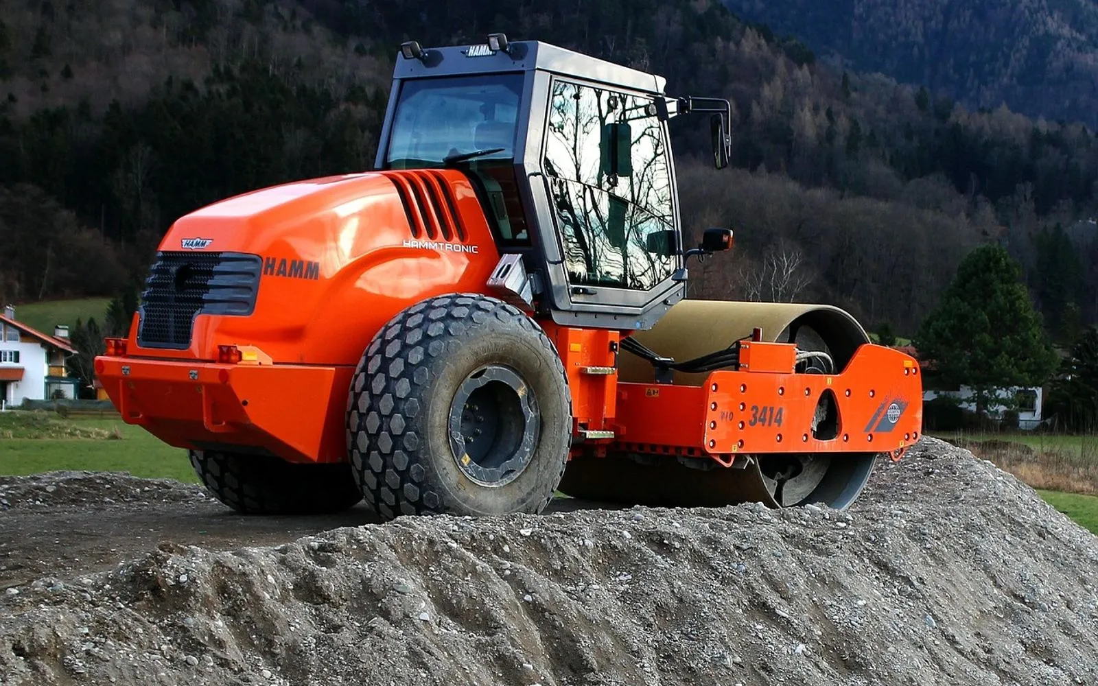roller, roller train, rolling machine, road roller, vehicle, construction machine, road construction, compression, machine, technology, work, work machine, construction site, earth roller, hamm, hamm 3414, road roller, road roller, road roller, road roller, road roller, road construction, compression