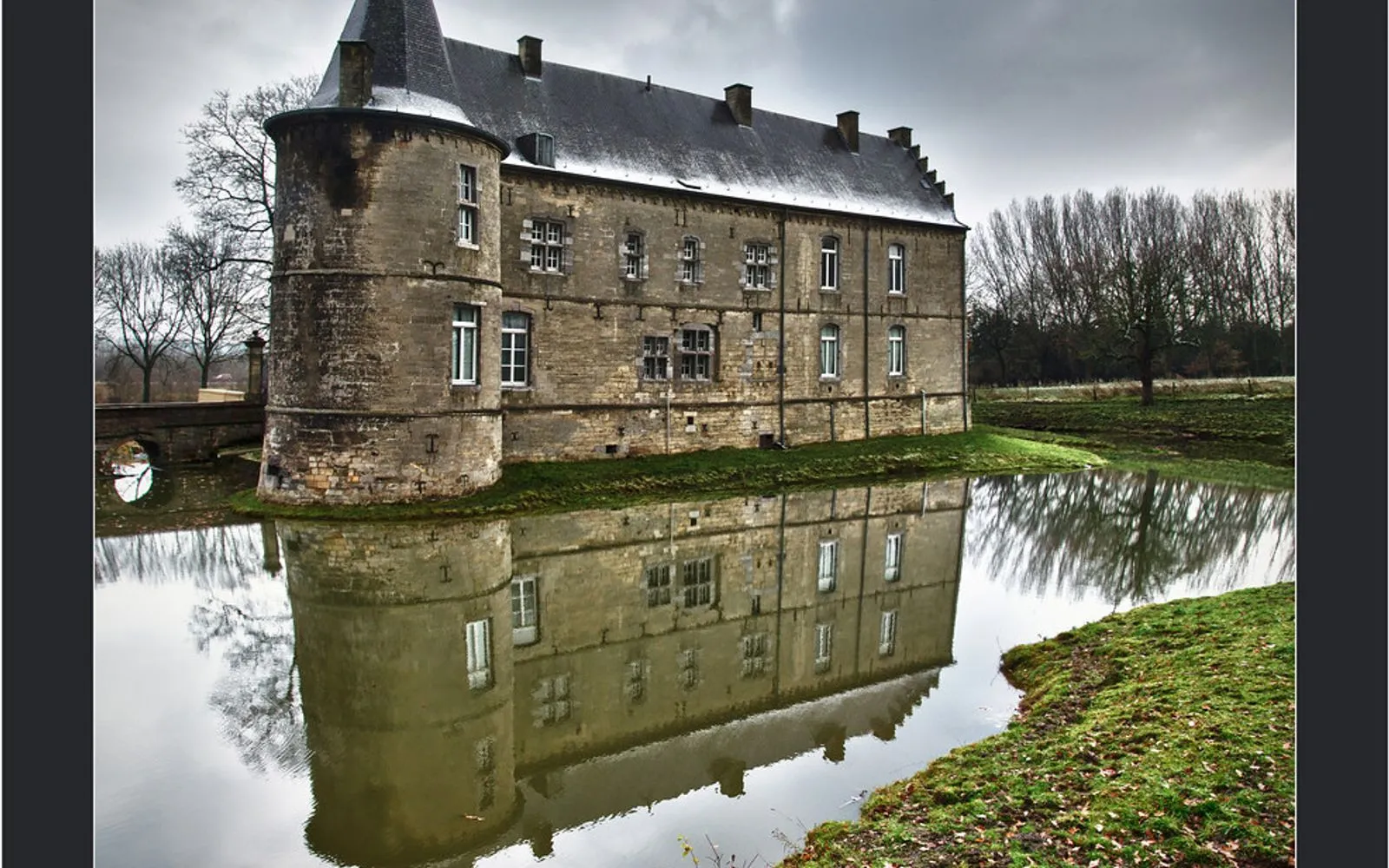 The haunted castle ...