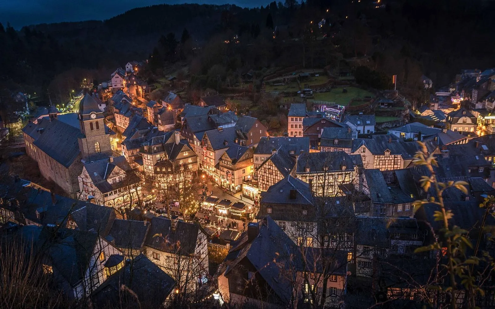 town, festive season, monschau, winter, germany, deutschland, europe, holidays, winter, winter, winter, winter, winter, germany, europe