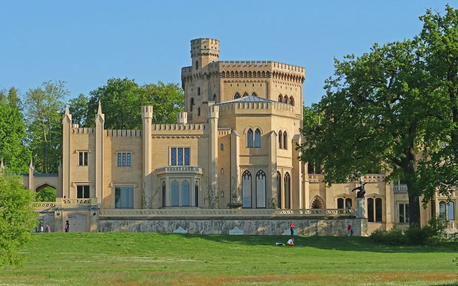 castle, park, potsdam, germany, movie, babelsberg