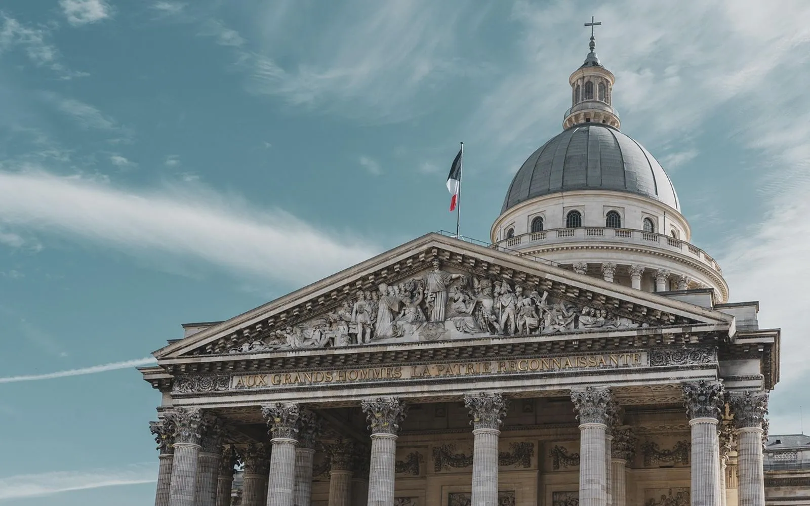 pantheon paris, building, landmark, hall of fame, monument, dig, historical, architecture, church, dome, columns, paris, france, pantheon