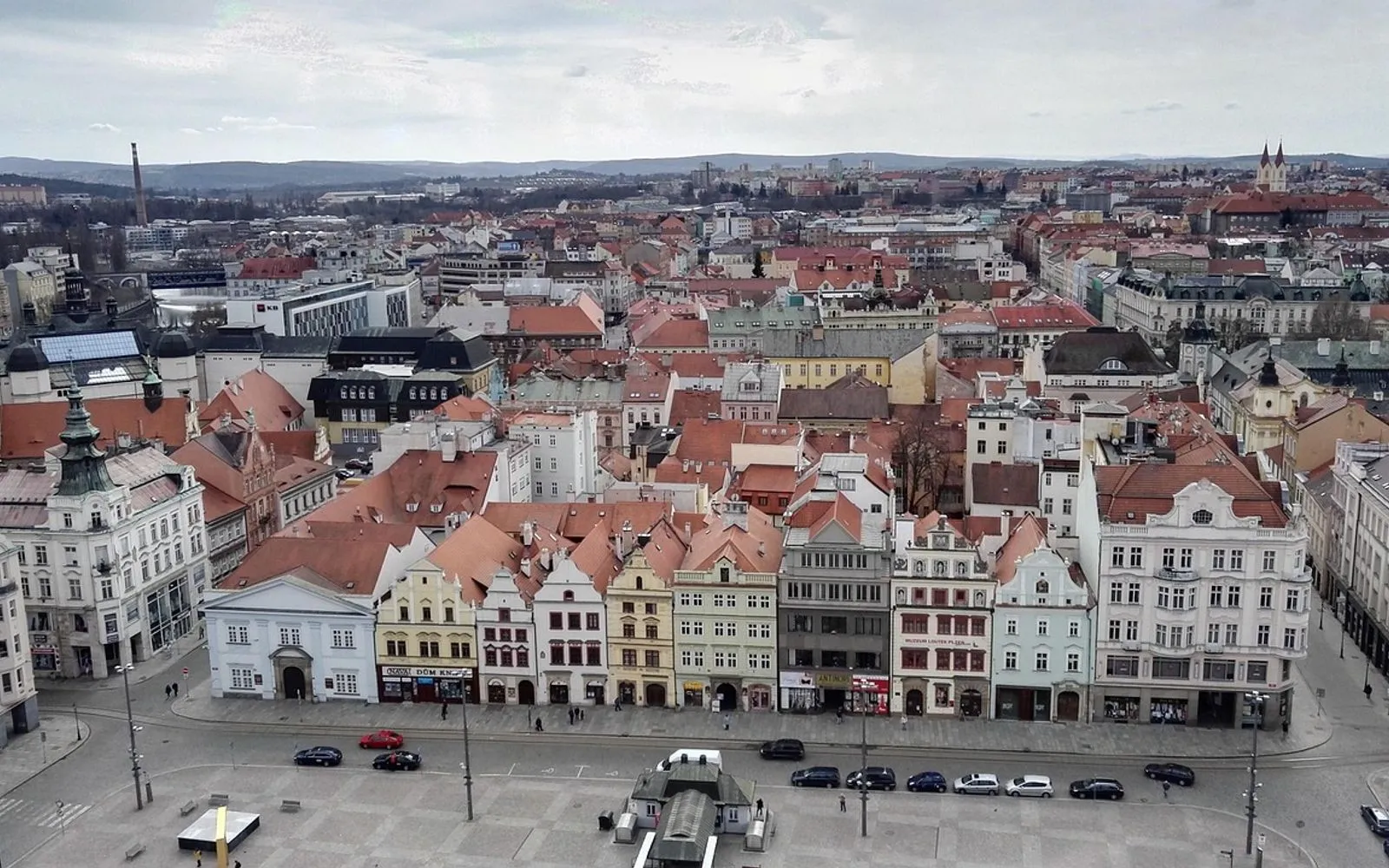 pilsen, roofs, square, house, city, pilsen, pilsen, pilsen, pilsen, pilsen