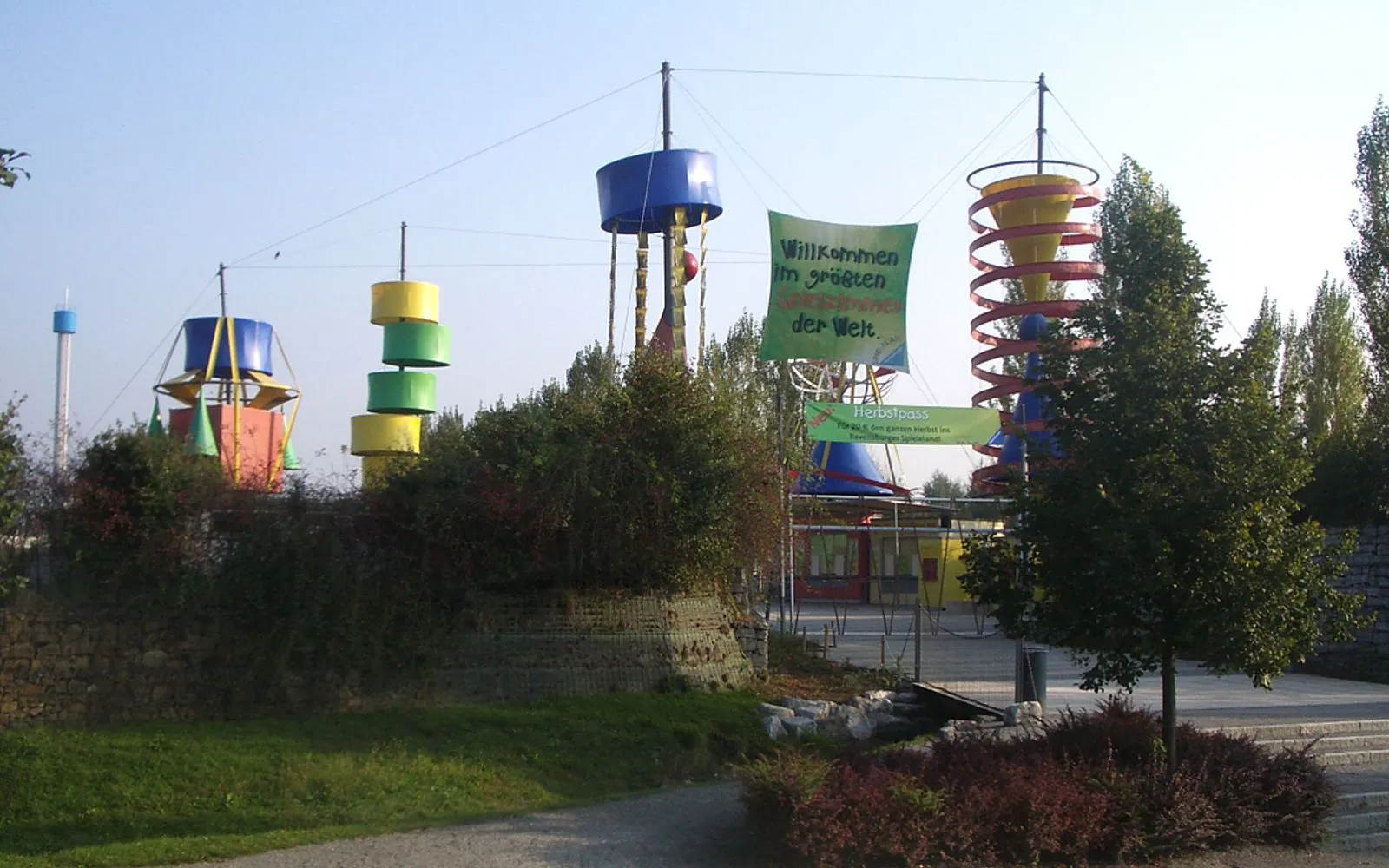 Meckenbeuren Liebenau Ravensburger Spieleland Eingang
