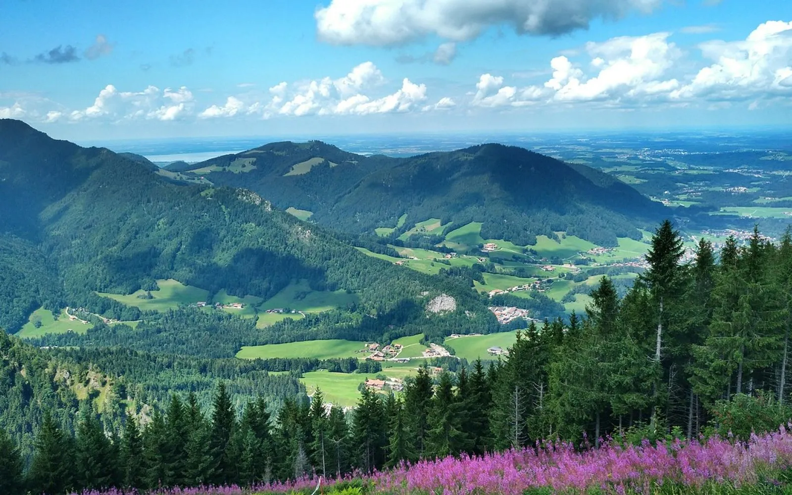 under the mountain, ruhpolding, chiemgau, alps, upper bavaria, chiemsee, cable car, hike, mountains, heaven, clouds, bavaria, nature, germany