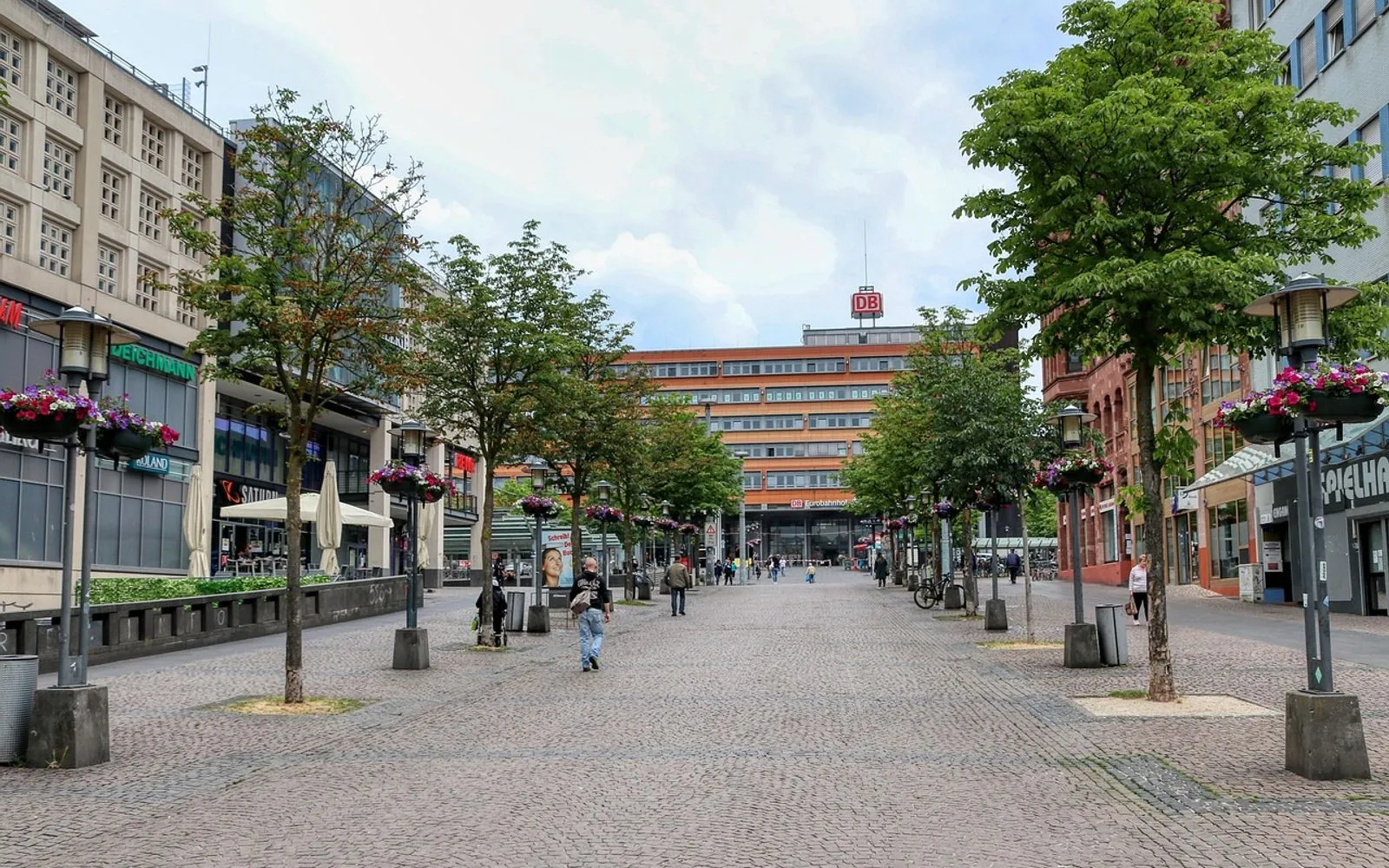 station, saarbrücken, rail, db, rail transport, hbf, germany, central station, train