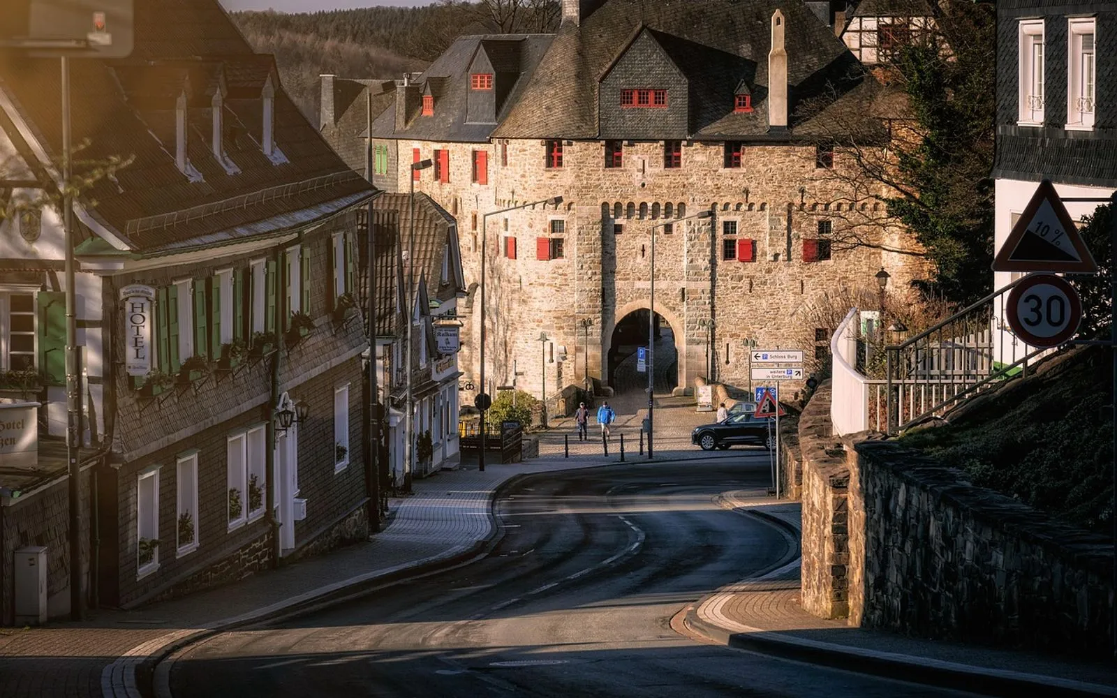 city, downtown, road, old town, side walk, building, urban, houses, village, historical, tourism, solingen, city, downtown, village, village, village, village, village, solingen