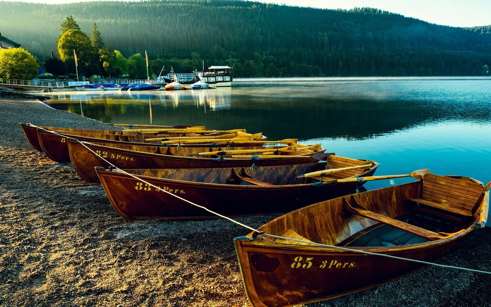 lake, landscape, sunrise, holiday, boat, nature, sailboat, travel, vacation, calm, reflection, water, germany, titisee-neustadt, dawn, peaceful, black forest, titisee-neustadt, titisee-neustadt, titisee-neustadt, titisee-neustadt, titisee-neustadt