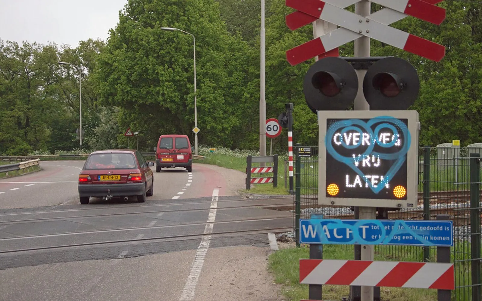 Verwarrende overgang bij Veenendaal